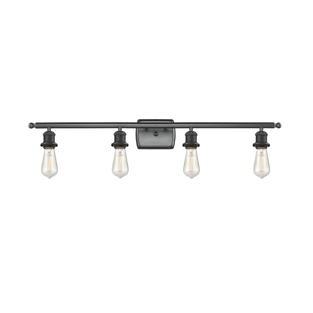 Innovations Ballston 516-4W-BK Bath Vanity Light 36 in. wide - Matte Black