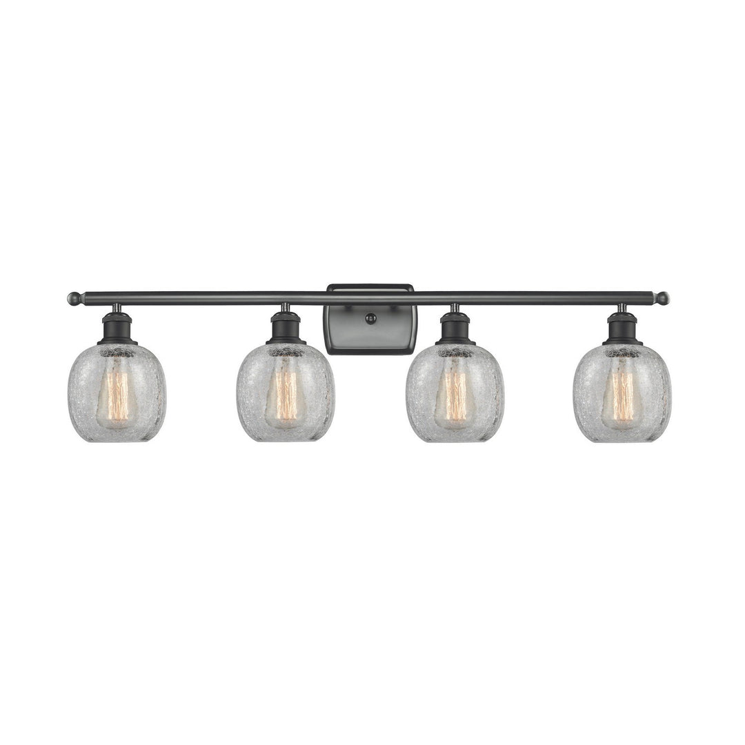 Innovations Ballston 516-4W-BK-G105-LED Bath Vanity Light 36 in. wide - Matte Black