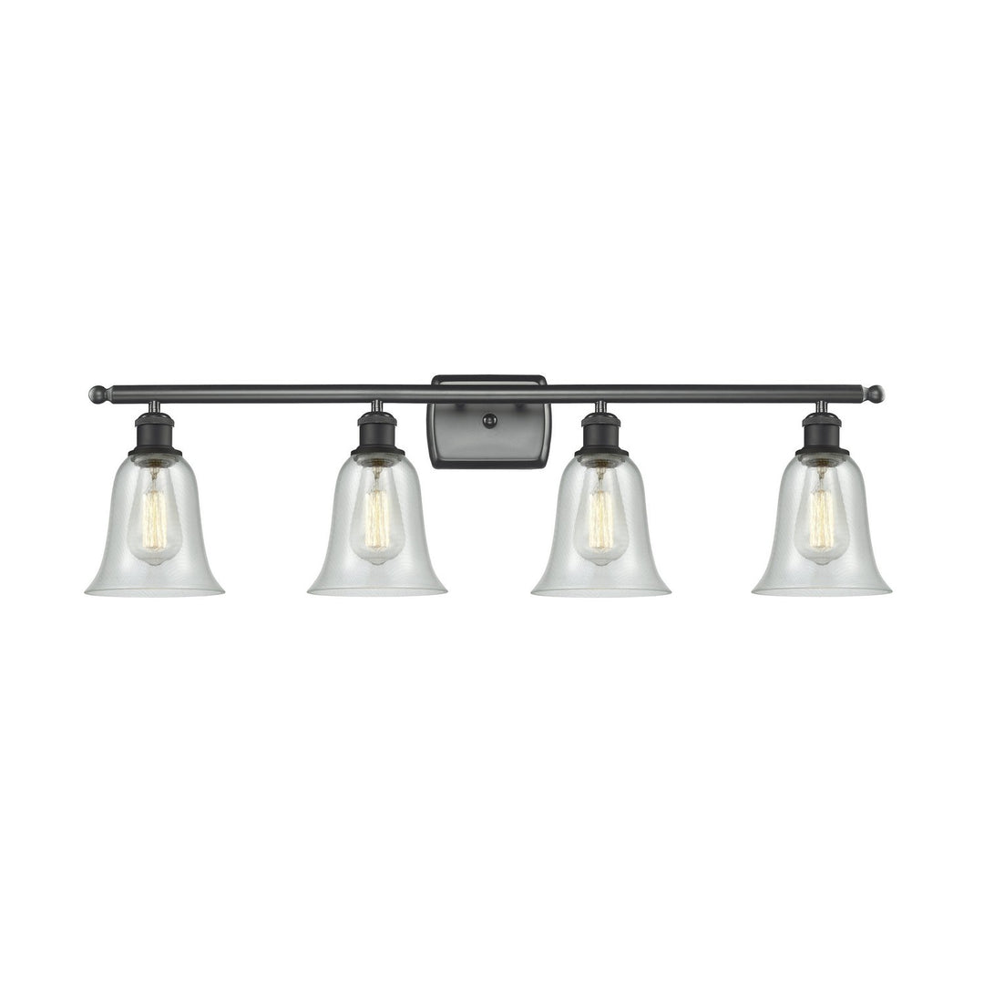 Innovations Ballston 516-4W-BK-G2812 Bath Vanity Light 36 in. wide - Matte Black