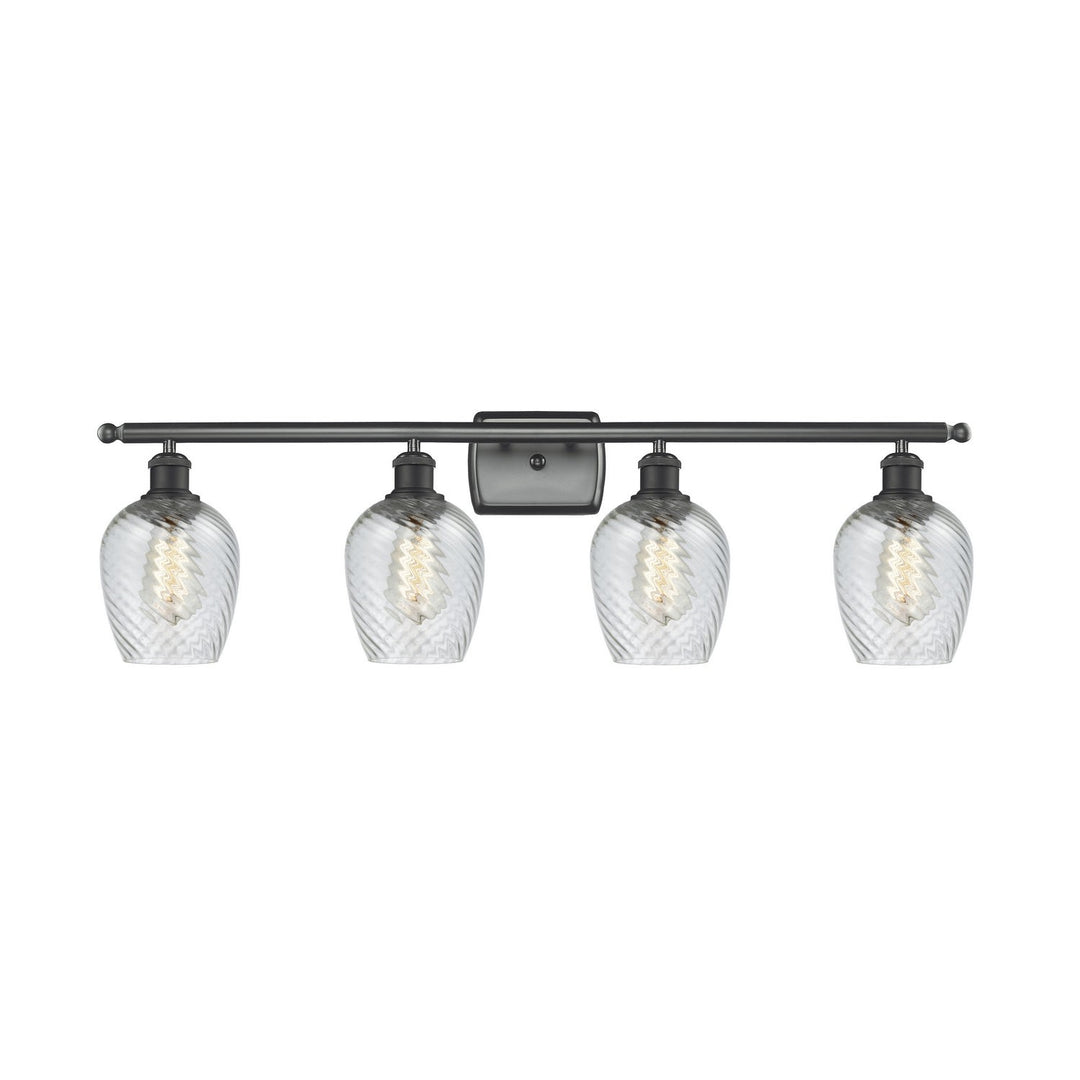 Innovations Ballston 516-4W-BK-G292-LED Bath Vanity Light 36 in. wide - Matte Black