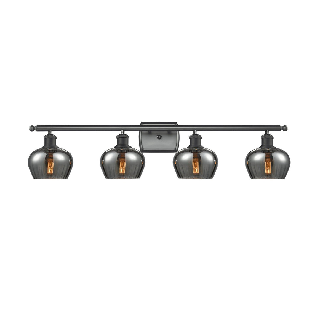 Innovations Ballston 516-4W-BK-G93-LED Bath Vanity Light 36 in. wide - Matte Black