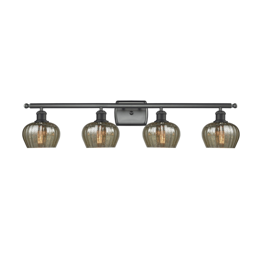 Innovations Ballston 516-4W-BK-G96-LED Bath Vanity Light 36 in. wide - Matte Black