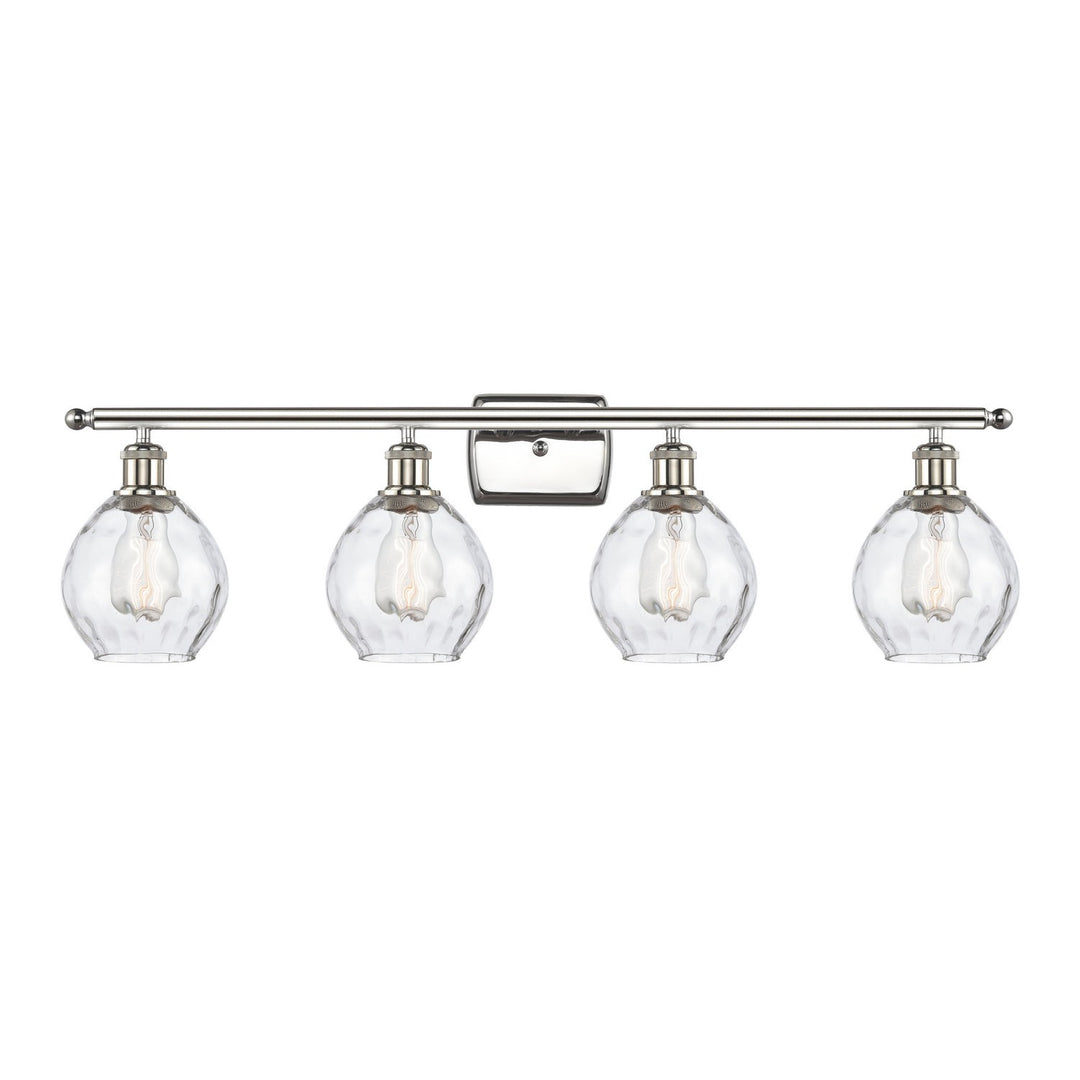 Innovations Ballston 516-4W-PN-G362 Bath Vanity Light 36 in. wide - Polished Nickel
