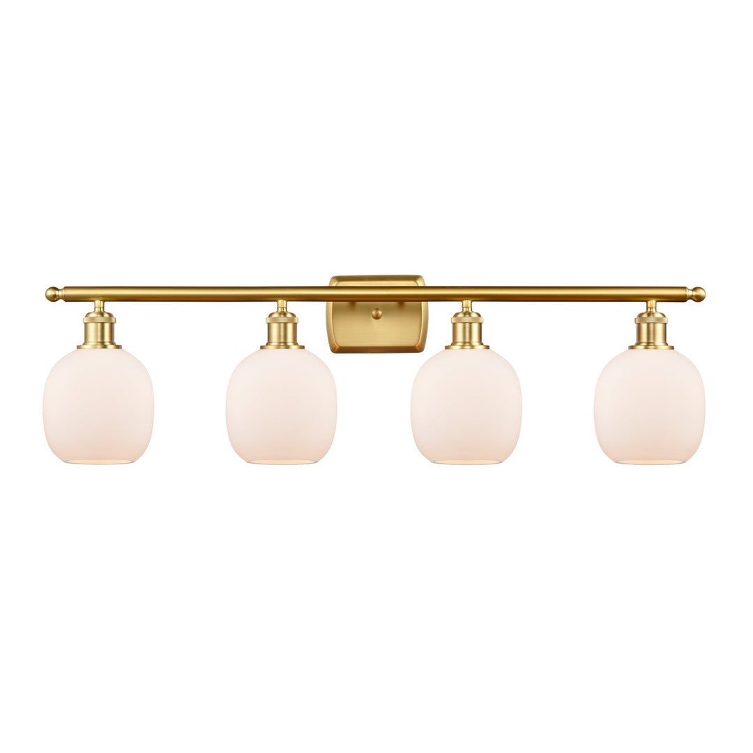 Innovations Ballston 516-4W-SG-G101 Bath Vanity Light 36 in. wide - Satin Gold