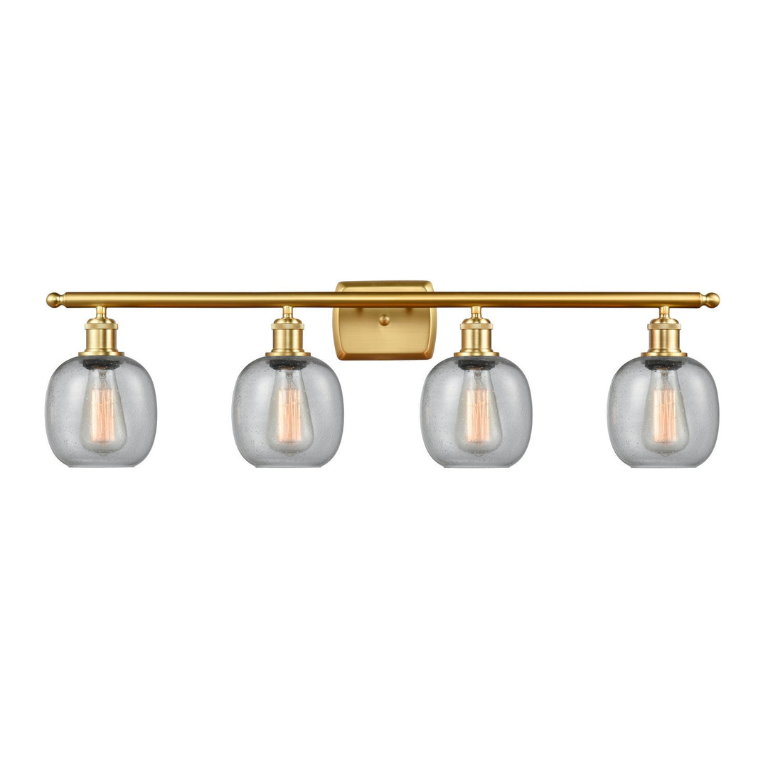 Innovations Ballston 516-4W-SG-G104 Bath Vanity Light 36 in. wide - Satin Gold