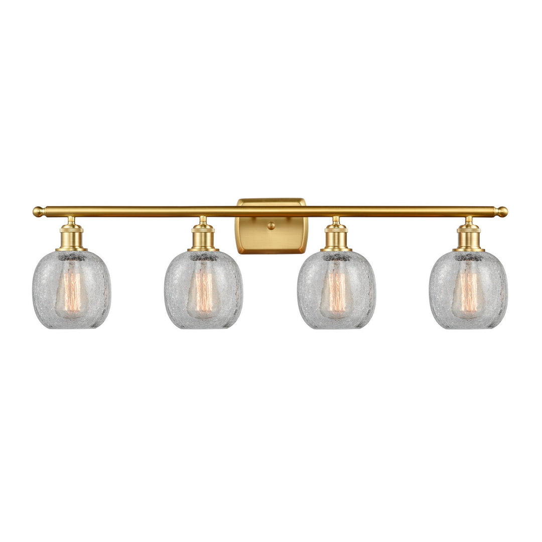 Innovations Ballston 516-4W-SG-G105 Bath Vanity Light 36 in. wide - Satin Gold