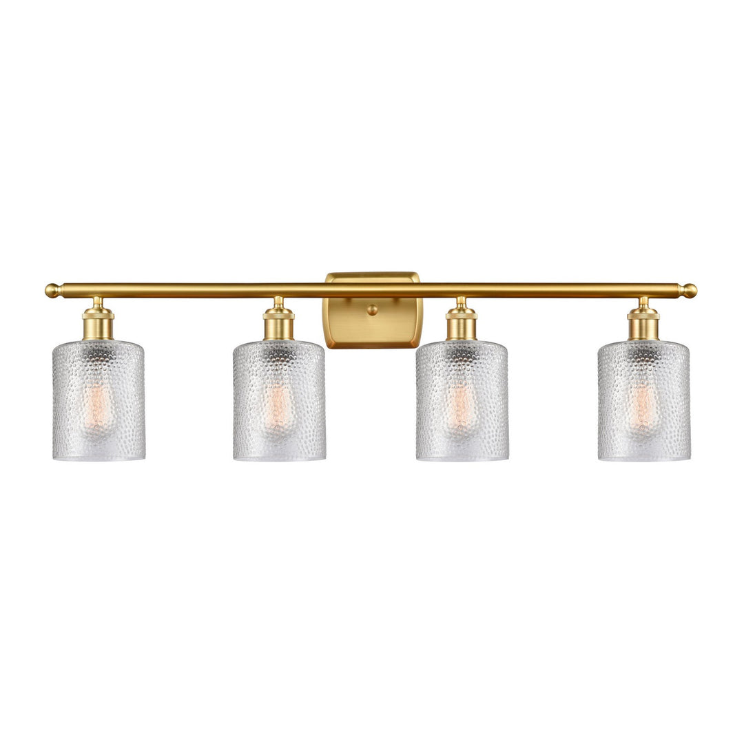 Innovations Ballston 516-4W-SG-G112 Bath Vanity Light 36 in. wide - Satin Gold