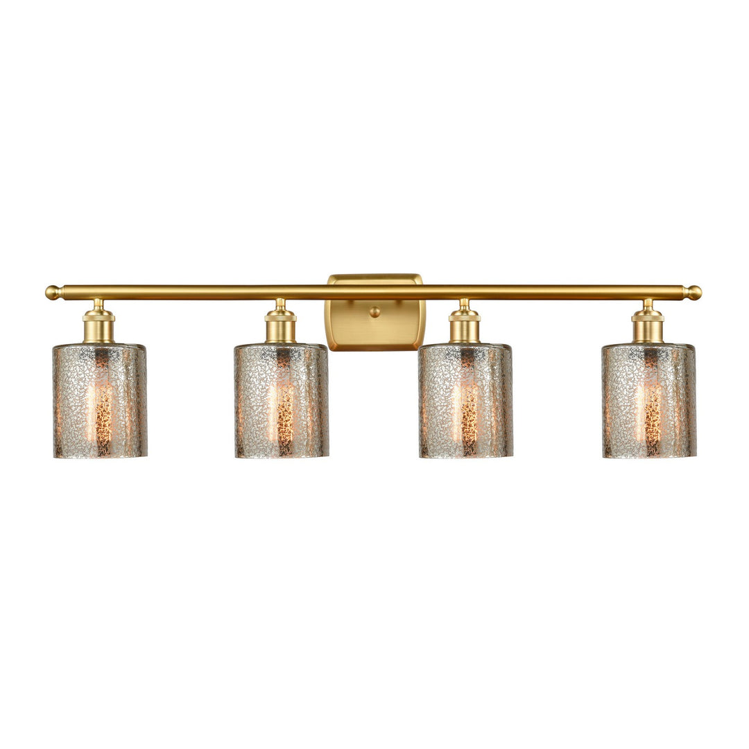 Innovations Ballston 516-4W-SG-G116 Bath Vanity Light 36 in. wide - Satin Gold