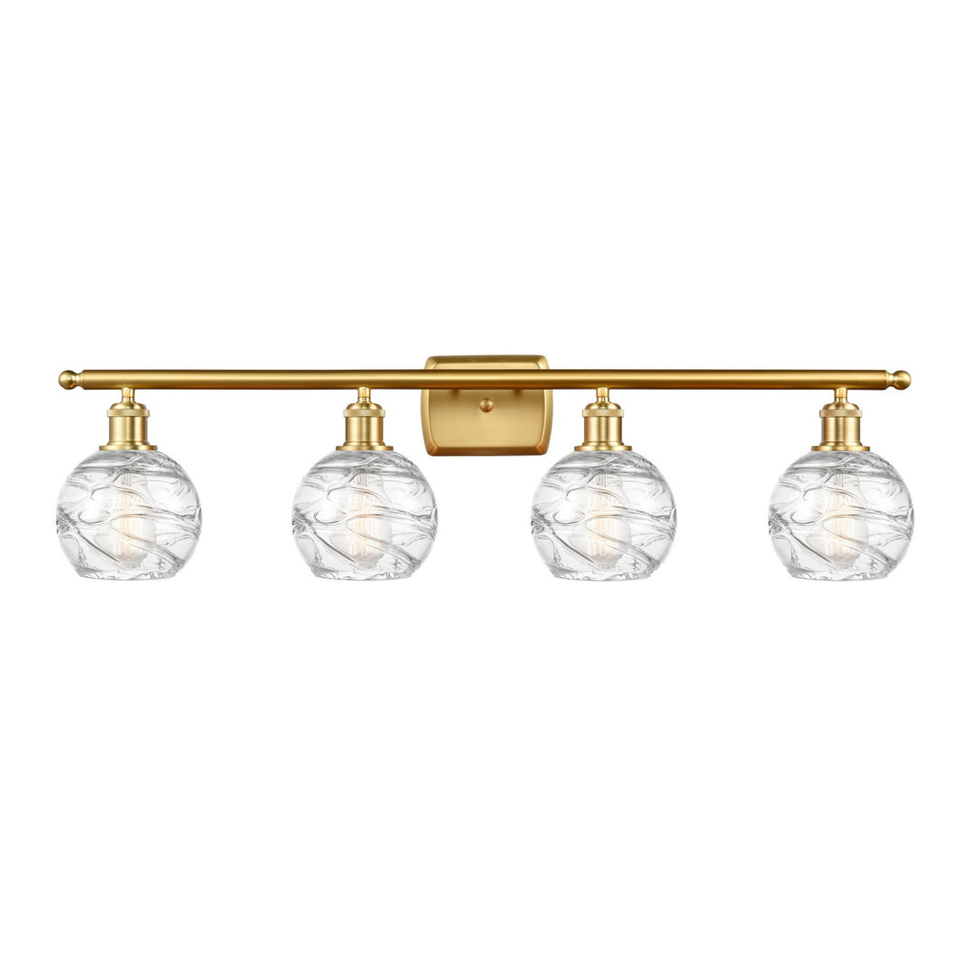 Innovations Ballston 516-4W-SG-G1213-6 Bath Vanity Light 36 in. wide - Satin Gold