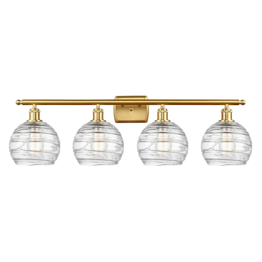 Innovations Ballston 516-4W-SG-G1213-8 Bath Vanity Light 36 in. wide - Satin Gold