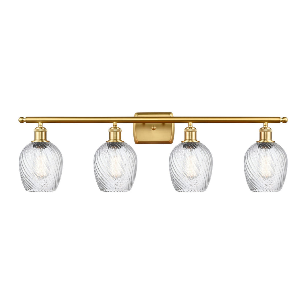 Innovations Ballston 516-4W-SG-G292 Bath Vanity Light 36 in. wide - Satin Gold