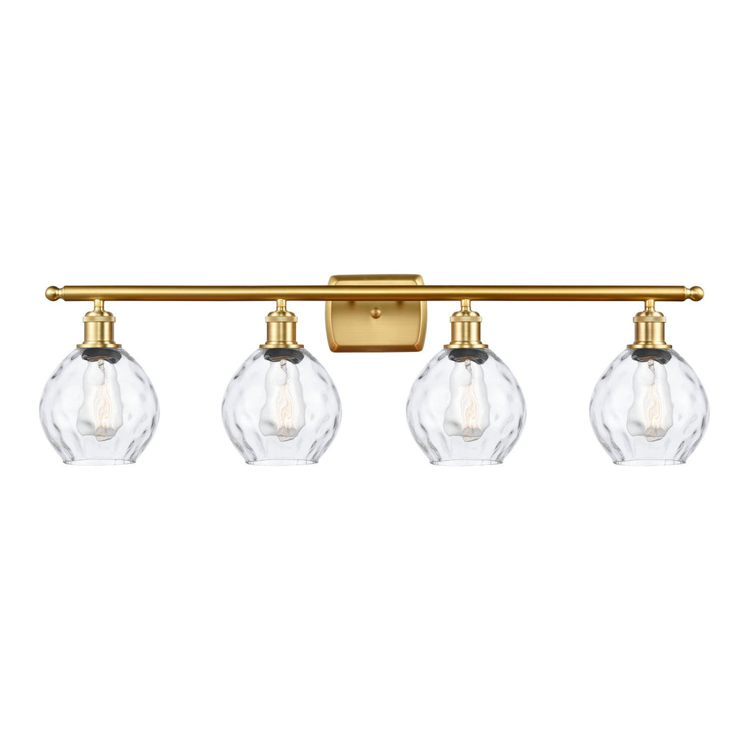 Innovations Ballston 516-4W-SG-G362 Bath Vanity Light 36 in. wide - Satin Gold