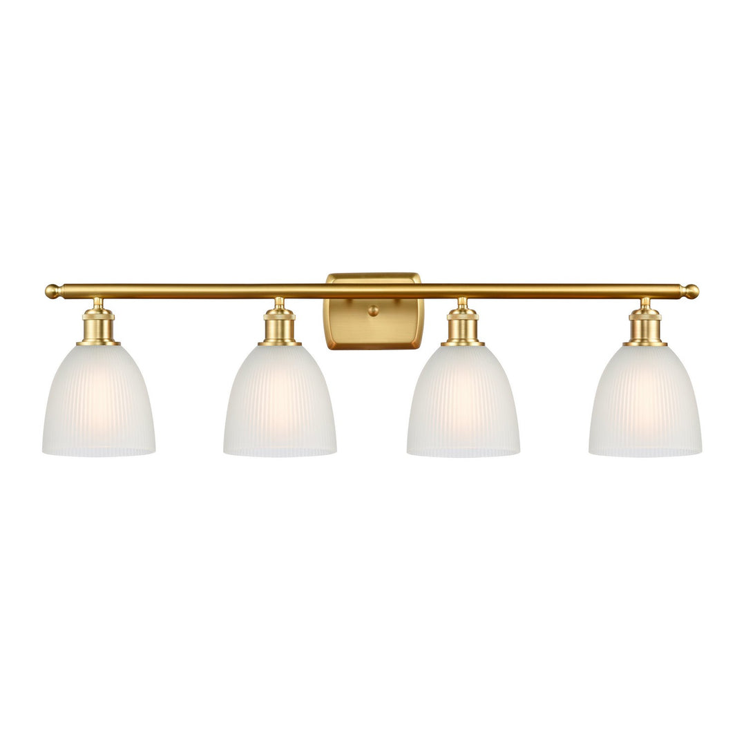 Innovations Ballston 516-4W-SG-G381 Bath Vanity Light 36 in. wide - Satin Gold
