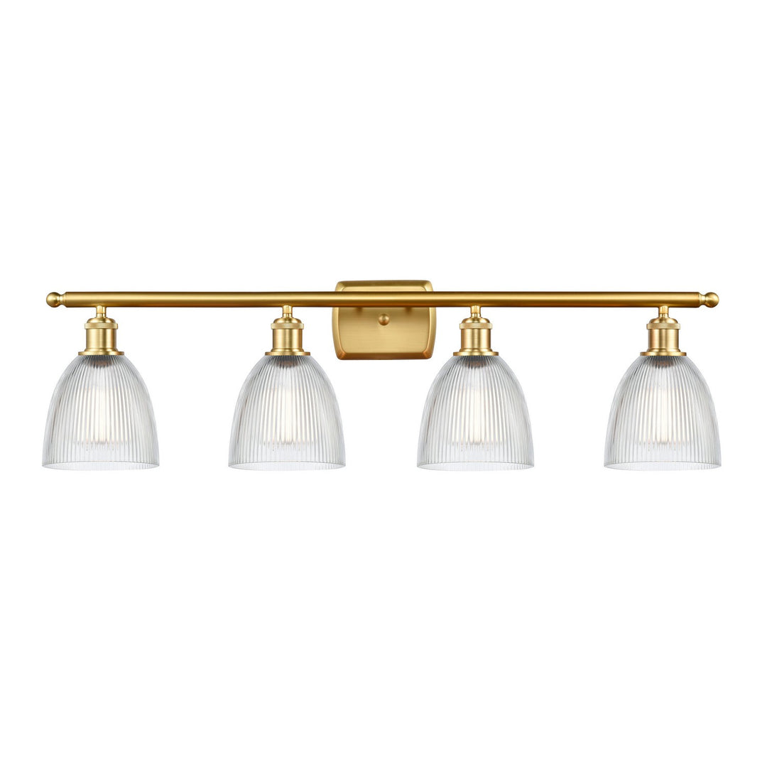 Innovations Ballston 516-4W-SG-G382 Bath Vanity Light 36 in. wide - Satin Gold