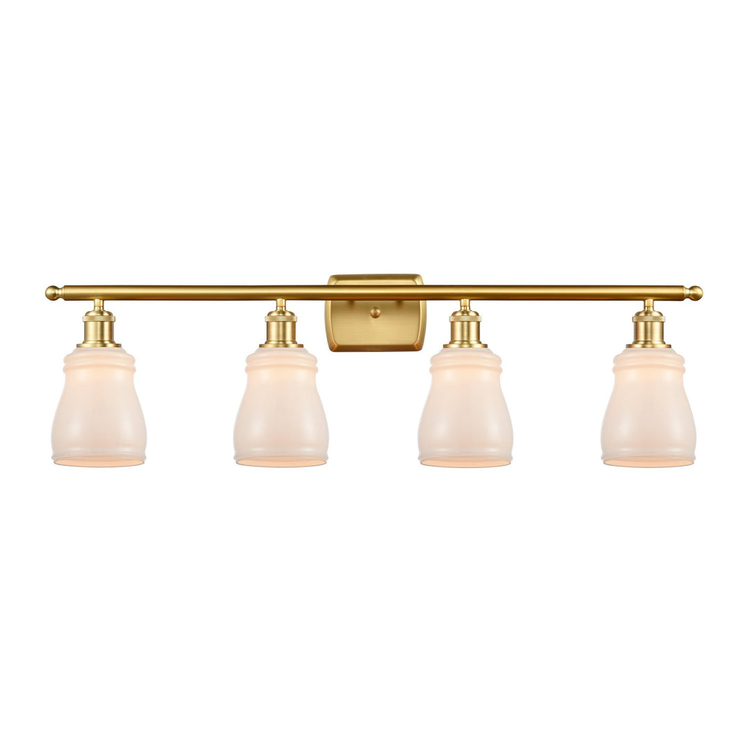 Innovations Ballston 516-4W-SG-G391 Bath Vanity Light 36 in. wide - Satin Gold