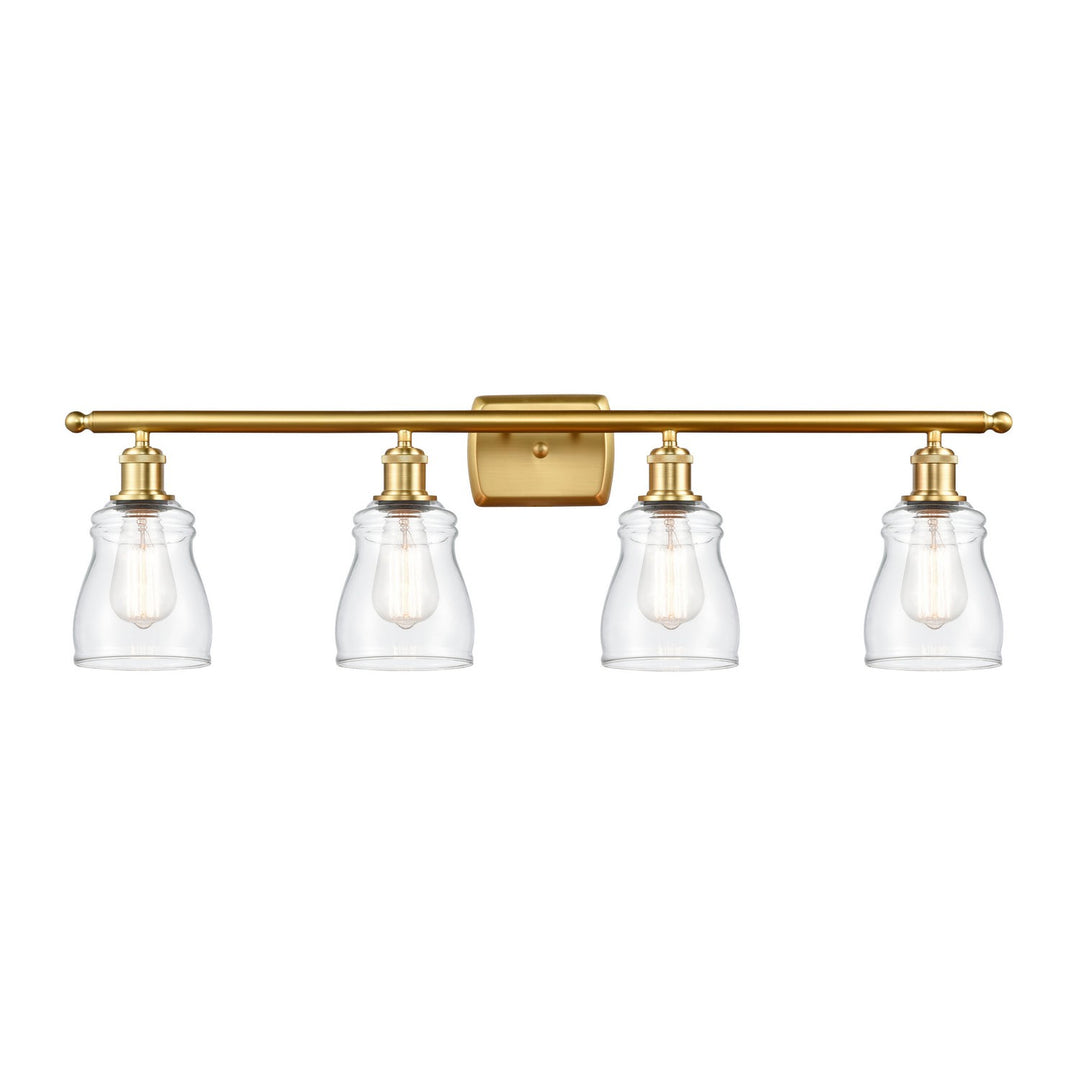 Innovations Ballston 516-4W-SG-G392 Bath Vanity Light 36 in. wide - Satin Gold