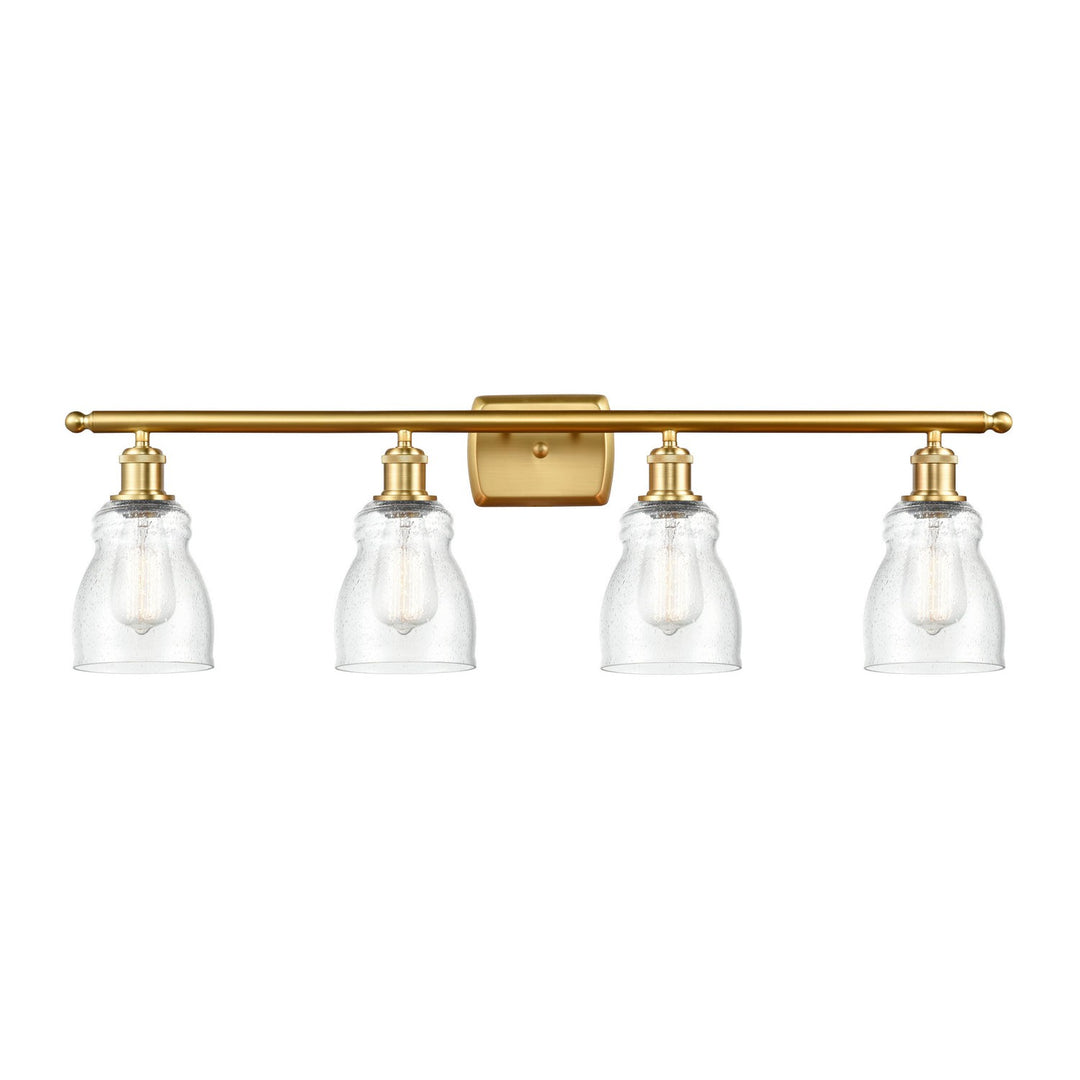 Innovations Ballston 516-4W-SG-G394 Bath Vanity Light 36 in. wide - Satin Gold