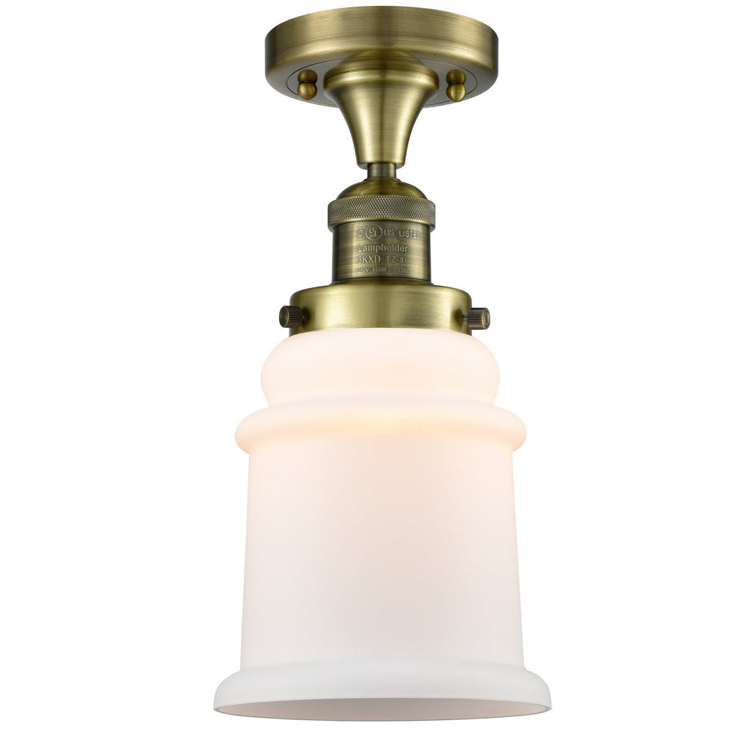 Innovations Franklin Restoration 517-1CH-AB-G181-LED Ceiling Light - Antique Brass