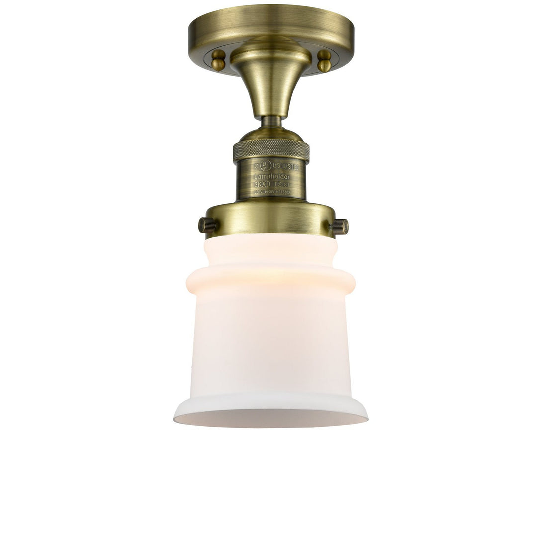 Innovations Franklin Restoration 517-1CH-AB-G181S Ceiling Light - Antique Brass