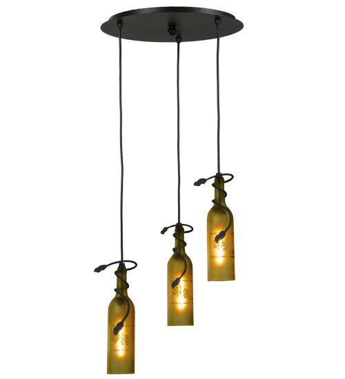 Meyda Tiffany Tuscan Vineyard 105771 Pendant Light - Black