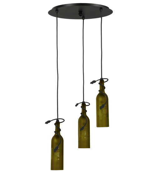 Meyda Tiffany Tuscan Vineyard 105771 Pendant Light - Black