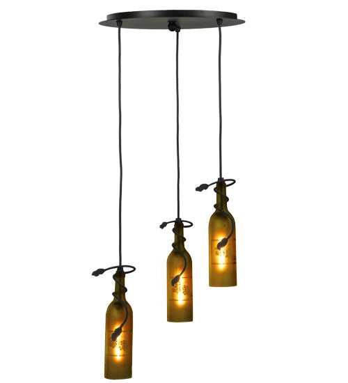 Meyda Tiffany Tuscan Vineyard 105771 Pendant Light - Black