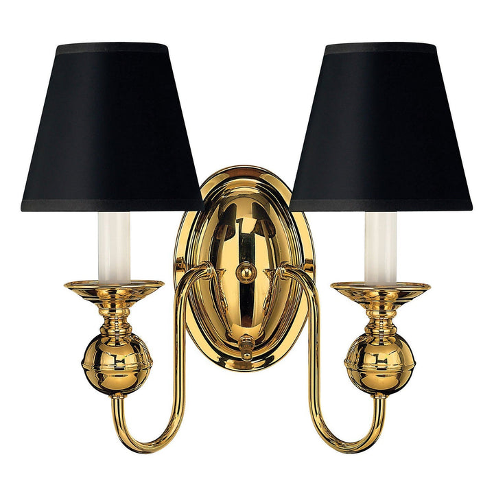 Hinkley Virginian 5124PB Wall Sconce Light - Polished Brass