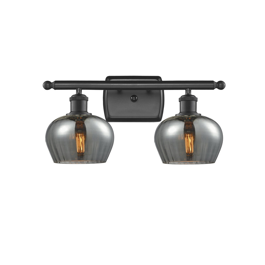 Innovations Ballston 516-2W-BK-G93 Bath Vanity Light 16 in. wide - Matte Black