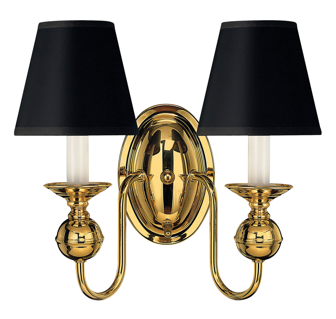 Hinkley Virginian 5124PB Wall Sconce Light - Polished Brass