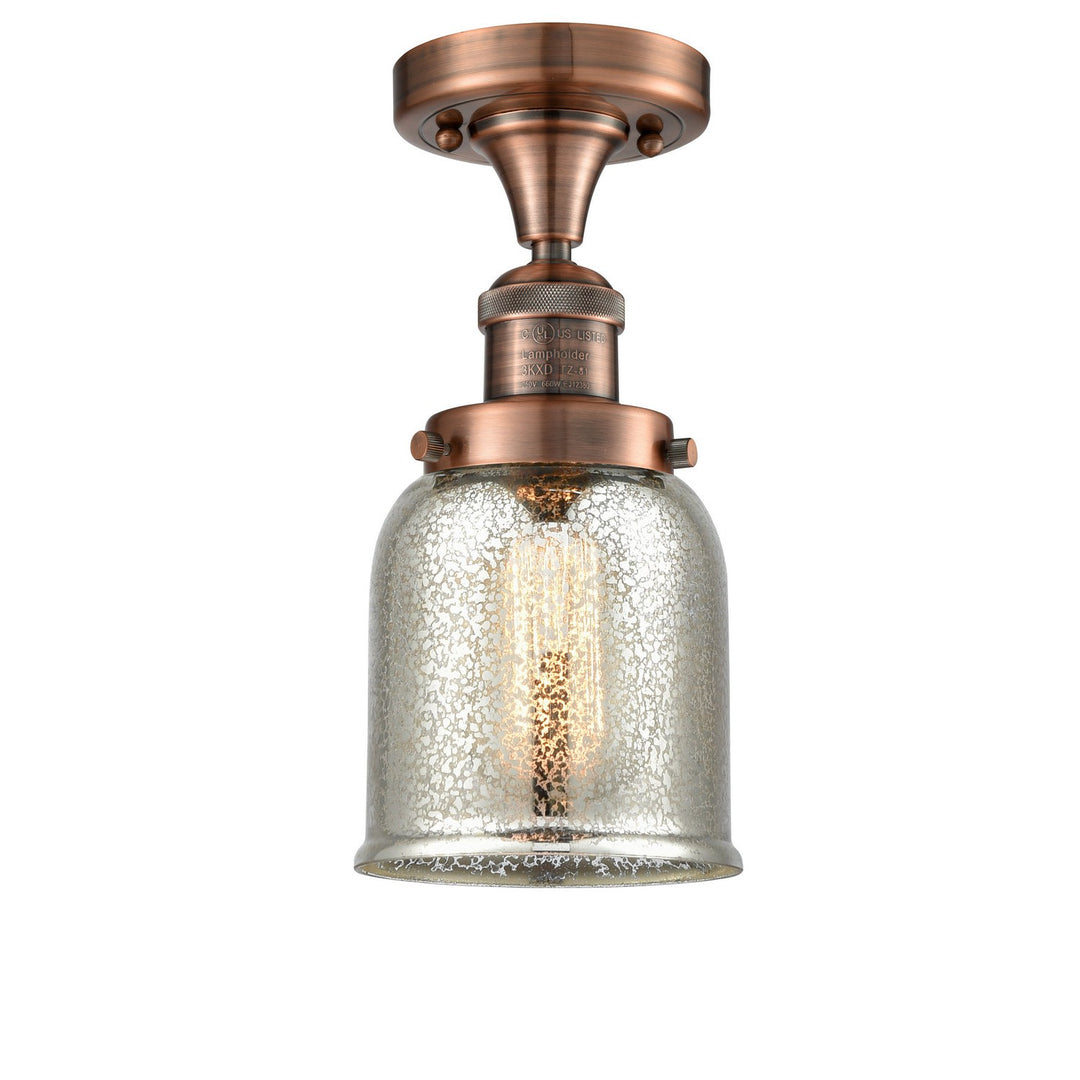 Innovations Franklin Restoration 517-1CH-AC-G58-LED Ceiling Light - Antique Copper