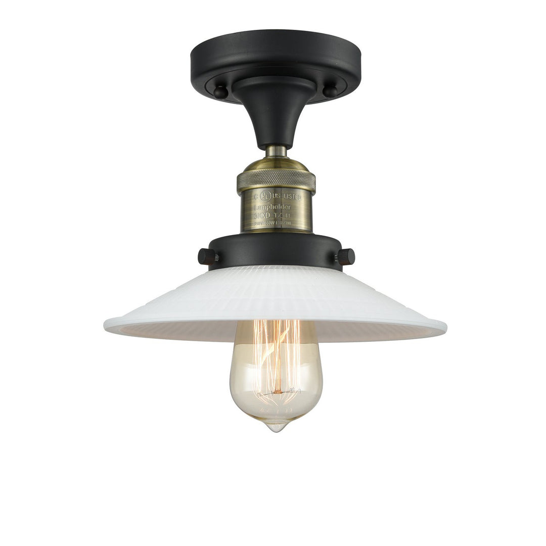 Innovations Franklin Restoration 517-1CH-BAB-G1 Ceiling Light - Black Antique Brass