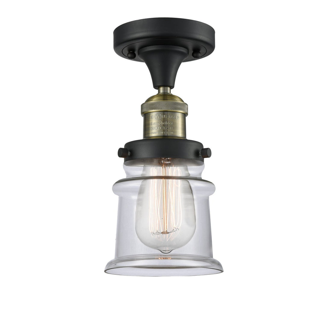 Innovations Franklin Restoration 517-1CH-BAB-G182S Ceiling Light - Black Antique Brass