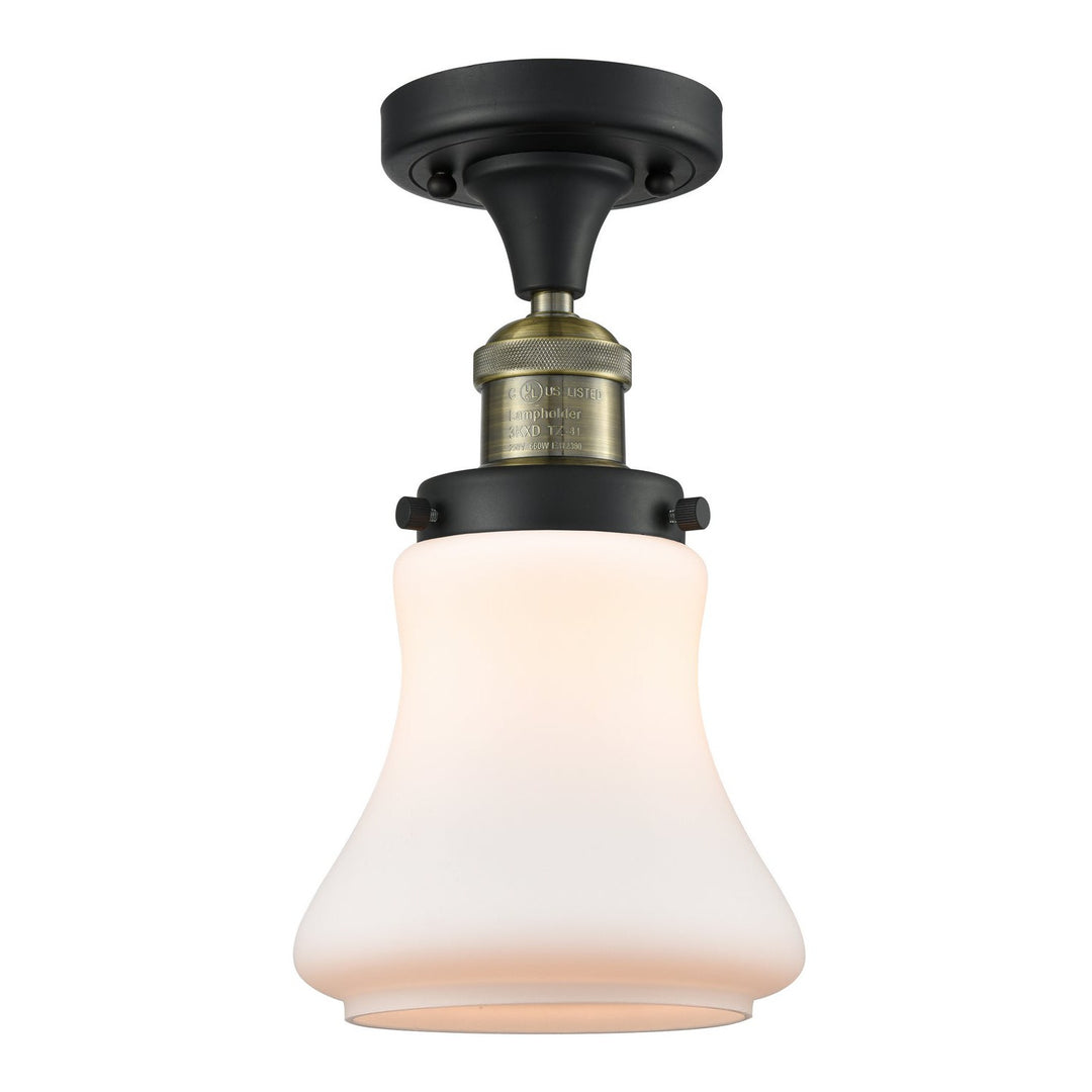 Innovations Franklin Restoration 517-1CH-BAB-G191-LED Ceiling Light - Black Antique Brass