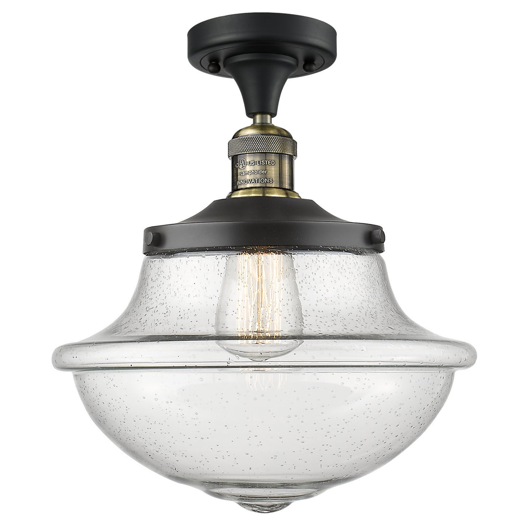 Innovations Franklin Restoration 517-1CH-BAB-G544 Ceiling Light - Black Antique Brass