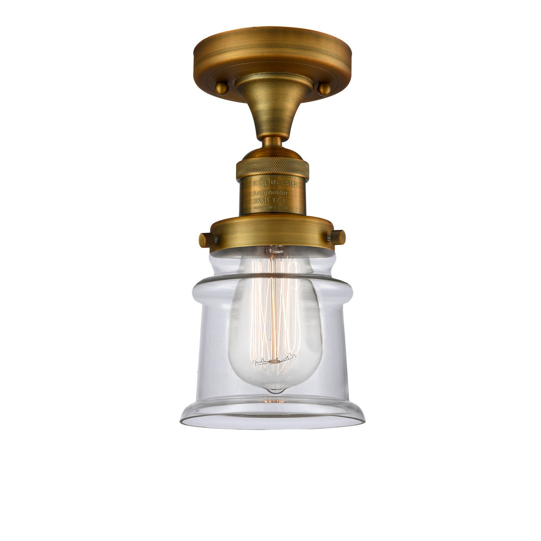 Innovations Franklin Restoration 517-1CH-BB-G182S-LED Ceiling Light - Brushed Brass