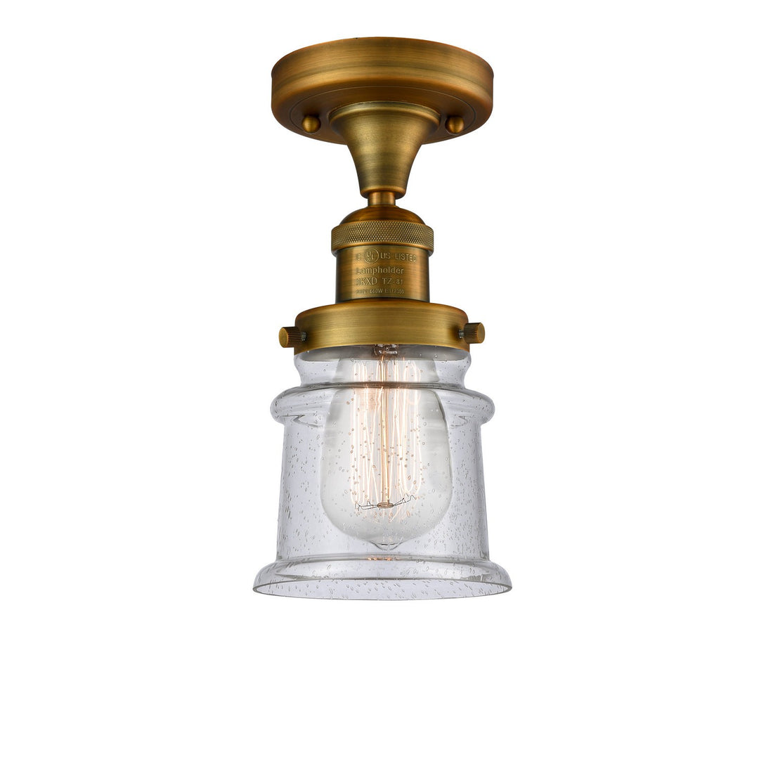 Innovations Franklin Restoration 517-1CH-BB-G184S Ceiling Light - Brushed Brass