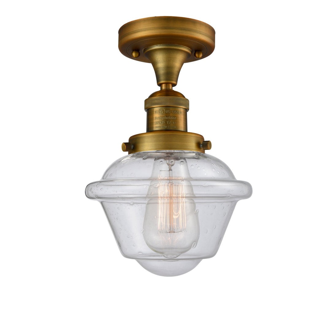 Innovations Franklin Restoration 517-1CH-BB-G534-LED Ceiling Light - Brushed Brass