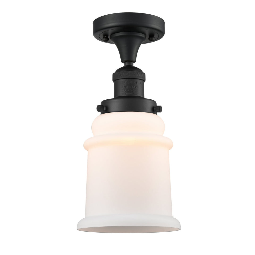 Innovations Franklin Restoration 517-1CH-BK-G181-LED Ceiling Light - Matte Black