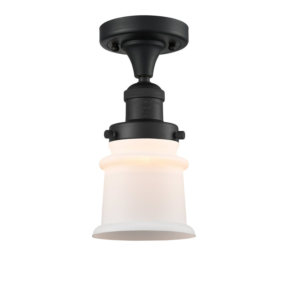 Innovations Franklin Restoration 517-1CH-BK-G181S-LED Ceiling Light - Matte Black