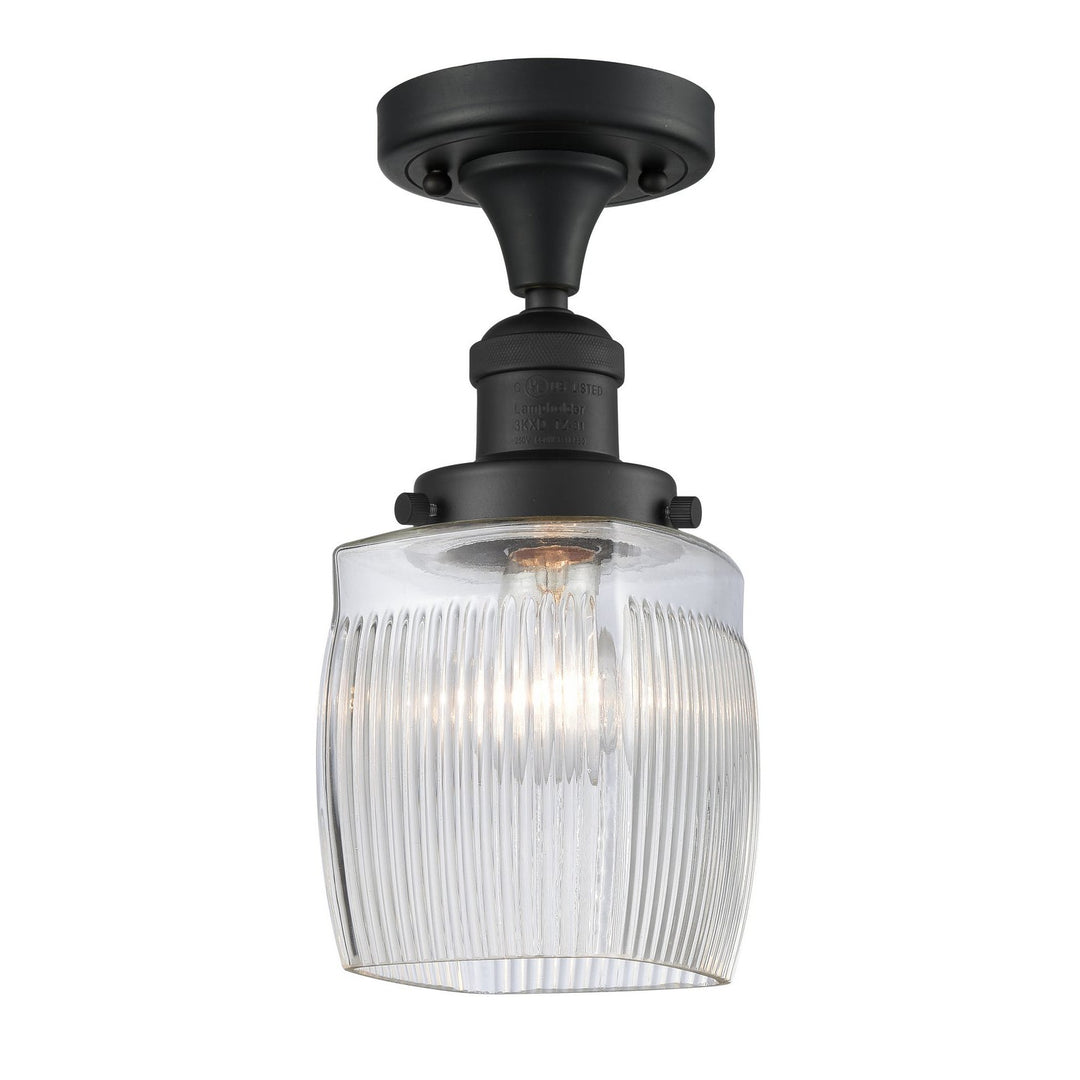 Innovations Franklin Restoration 517-1CH-BK-G302 Ceiling Light - Matte Black