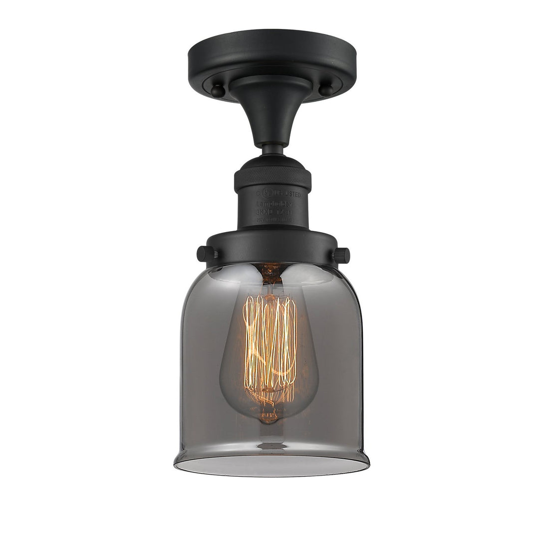 Innovations Franklin Restoration 517-1CH-BK-G53-LED Ceiling Light - Matte Black