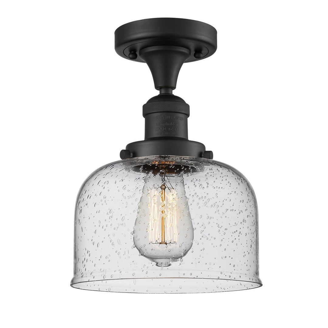 Innovations Franklin Restoration 517-1CH-BK-G74 Ceiling Light - Matte Black