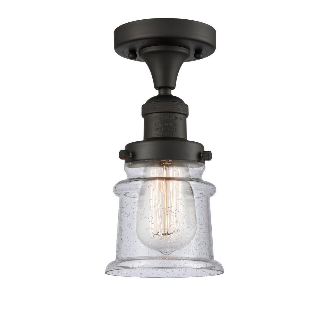 Innovations Franklin Restoration 517-1CH-OB-G184S-LED Ceiling Light - Oil Rubbed Bronze
