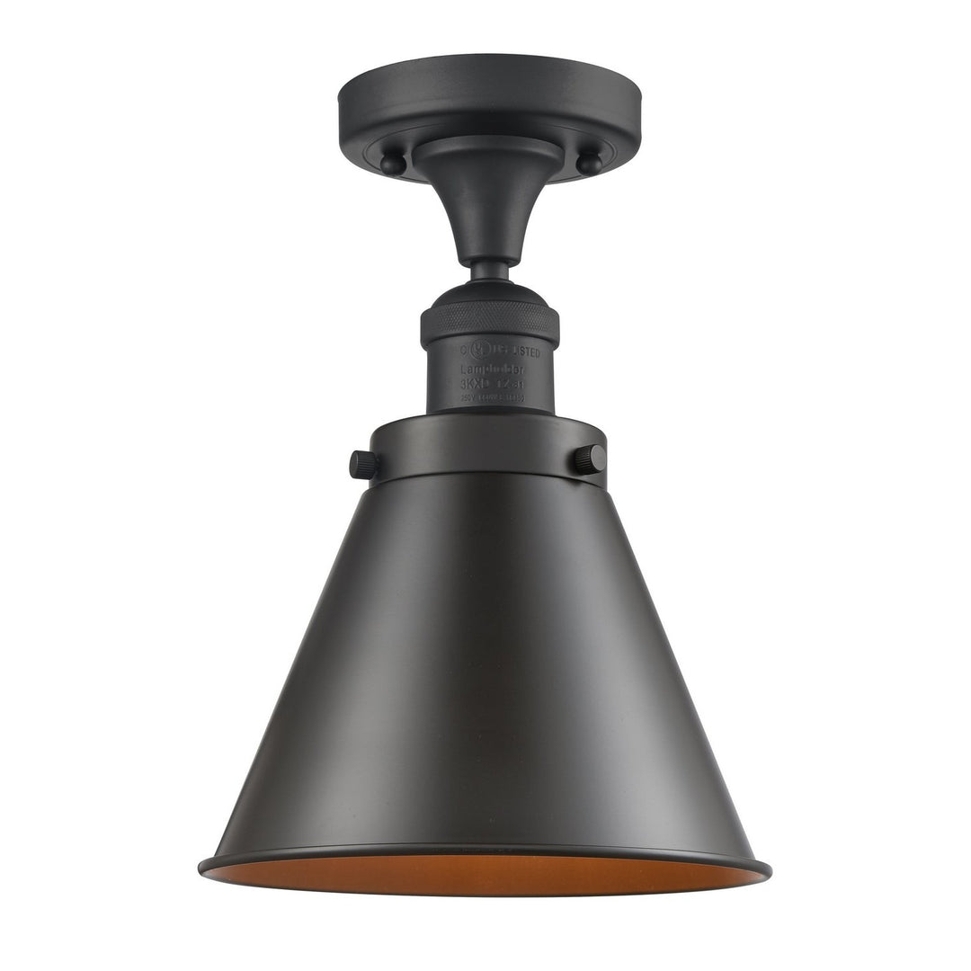 Innovations Franklin Restoration 517-1CH-OB-M13-OB-LED Ceiling Light - Oil Rubbed Bronze