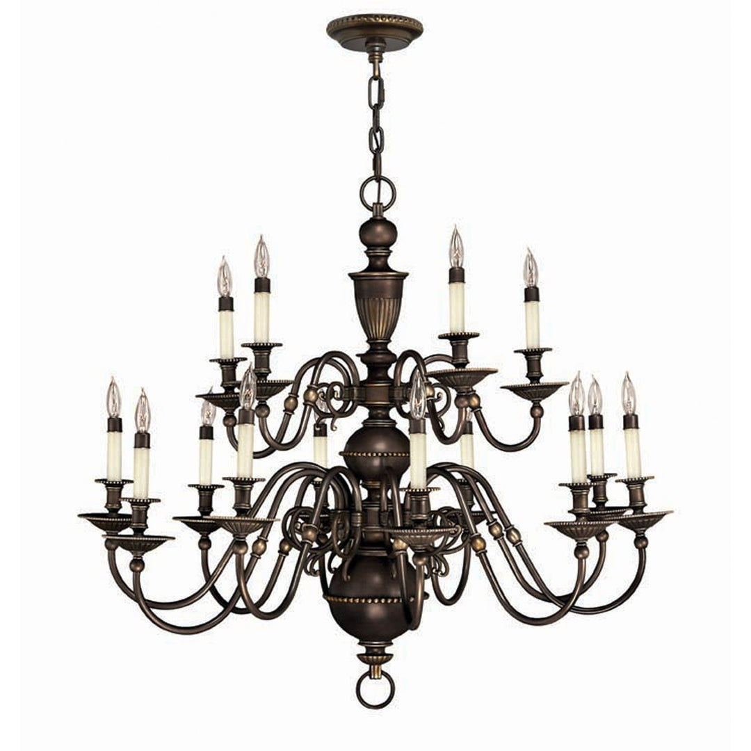 Hinkley Cambridge 4417OB Chandelier Light - Olde Bronze