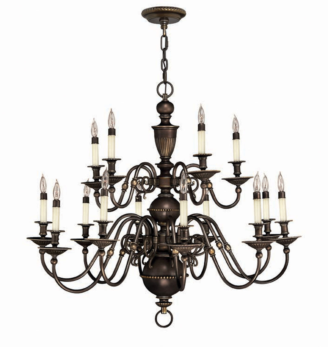 Hinkley Cambridge 4417OB Chandelier Light - Olde Bronze