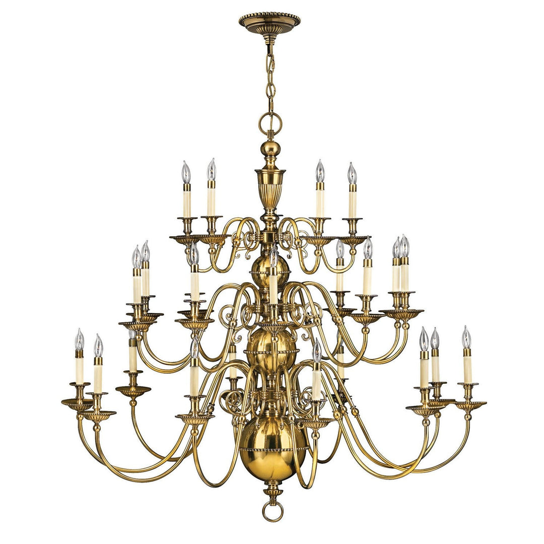Hinkley Cambridge 4419BB Chandelier Light - Burnished Brass