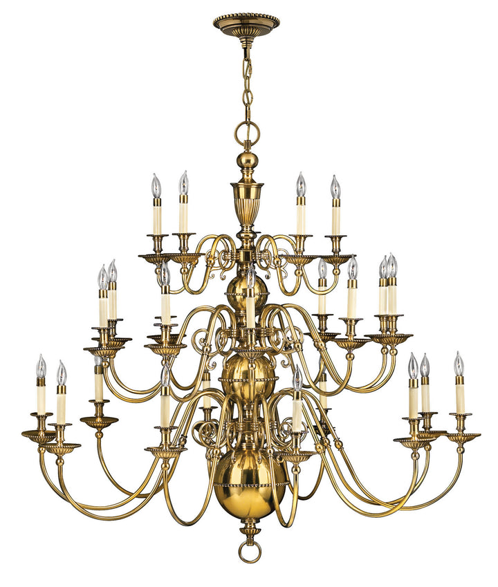 Hinkley Cambridge 4419BB Chandelier Light - Burnished Brass