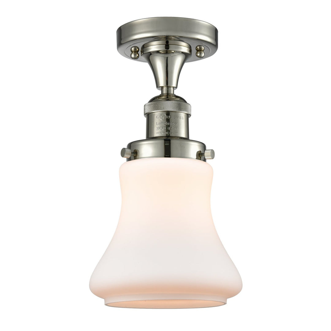 Innovations Franklin Restoration 517-1CH-PN-G191-LED Ceiling Light - Polished Nickel