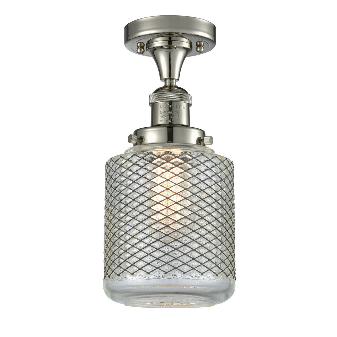 Innovations Franklin Restoration 517-1CH-PN-G262 Ceiling Light - Polished Nickel